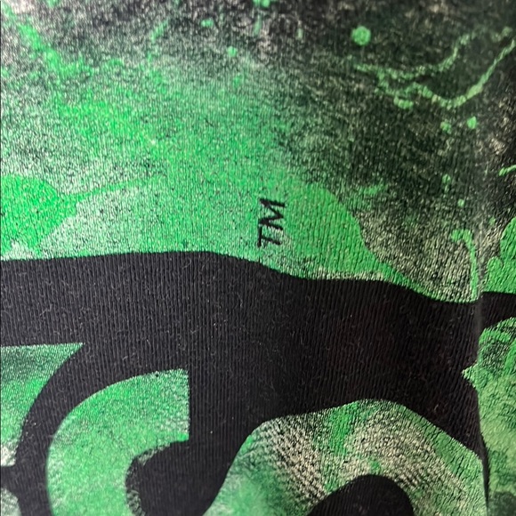 Tapout Black and Green Graphic T-Shirt Y2K - Picture 5 of 8